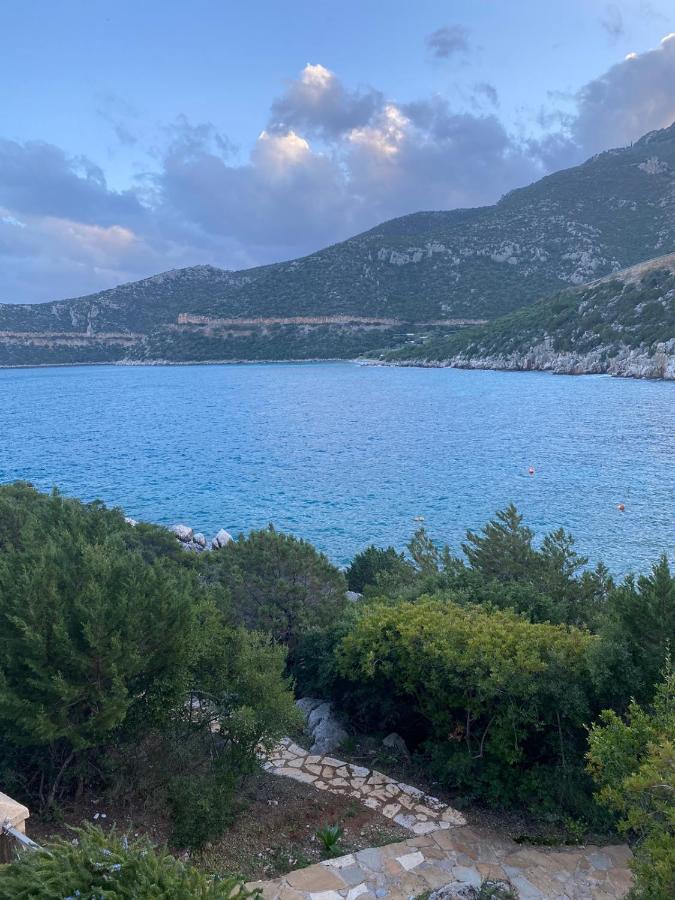 Secret Arcadia Bay - Maisonette Breathtaking Sea & Mountain View-Just On The Beach Agios Andreas  Exterior foto