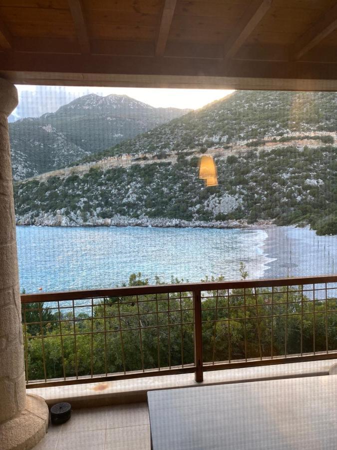 Secret Arcadia Bay - Maisonette Breathtaking Sea & Mountain View-Just On The Beach Agios Andreas  Exterior foto